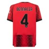 Camiseta de fútbol AC Milan Bennacer 4 Primera Equipación 23-24 - Hombre